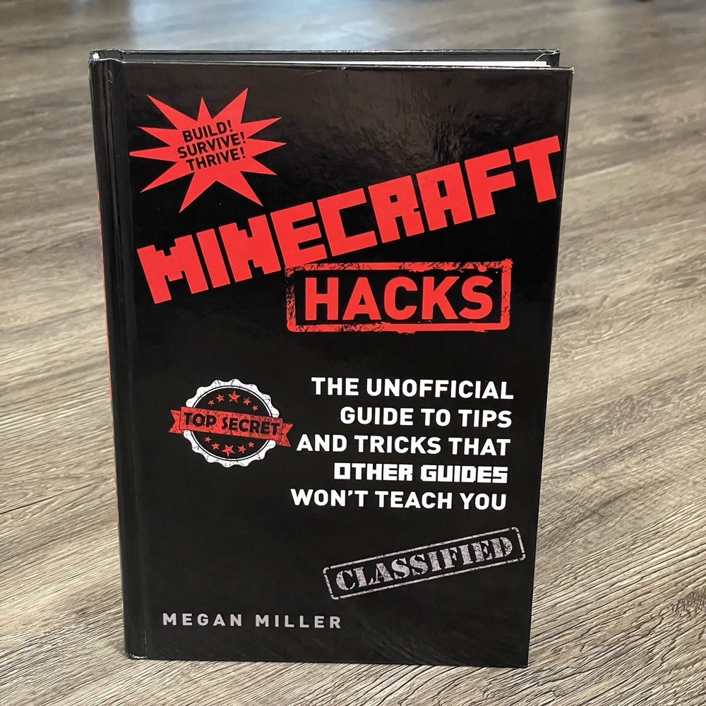 Minecraft Hacks An Unofficial Guide Tips & Tricks Megan Miller Hardcover Book‎